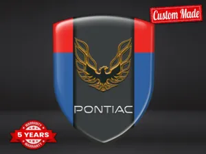 Pontiac Pegatinas Logo Impresas Edición Personalizable Minimalista